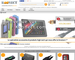Réduction Koonect Page d'accueil de Koonect