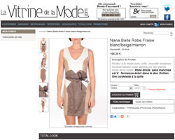 Une fiche produit de La vitrine de la mode