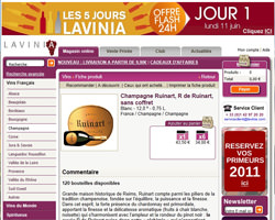 Une fiche produit de Lavinia