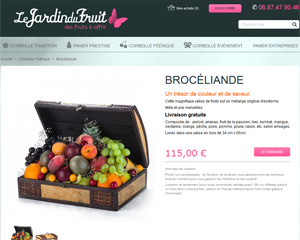 Une fiche produit de Le Jardin du Fruit