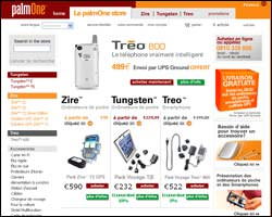 R&eacute;duction Le PalmOne Store