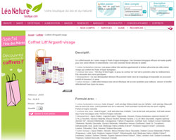 Une fiche produit de Lea Nature