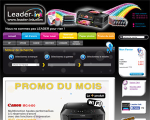 Une fiche produit de Leader-ink