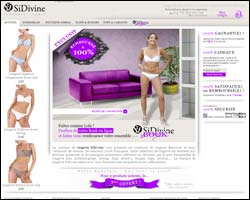 Réduction Lingerie SiDivine Page d'accueil de Lingerie SiDivine