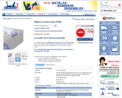 Une fiche produit de Lit électrique Une fiche produit de Lit électrique