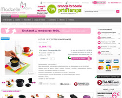 Une fiche produit de Madzelle