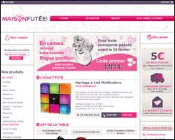 Page d'accueil de Maison Fut�e