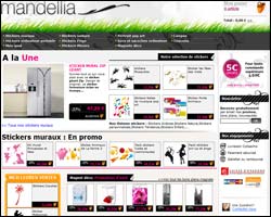 Page d'accueil de Mandellia