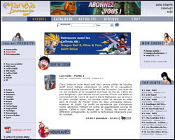 R&eacute;duction Manga distribution