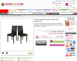 Une fiche produit de Matelpro Une fiche produit de Matelpro