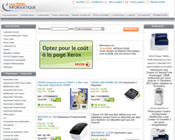 Page d'accueil de Materiel-informatique