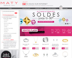 Page d'accueil de Maty