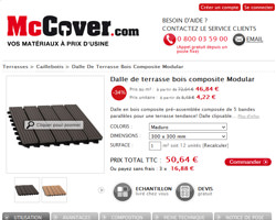 Une fiche produit de McCover