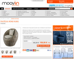 Une fiche produit de Mooviin