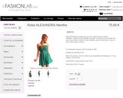 Une fiche produit de My Fashion Lab