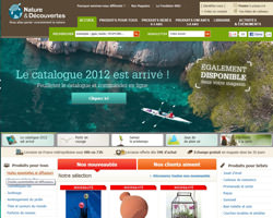 Page d'accueil de Nature et D�couvertes