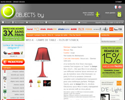 Une fiche produit de Objects By