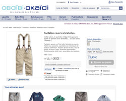 Une fiche produit de Oka�di