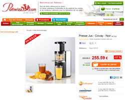 Une fiche produit de Patiwizz