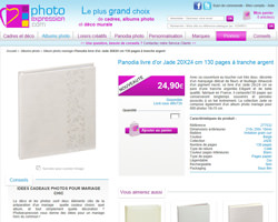 Une fiche produit de Photo Expression