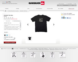 Une fiche produit de Quiksilver