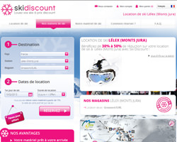 Une fiche produit de SkiDiscount