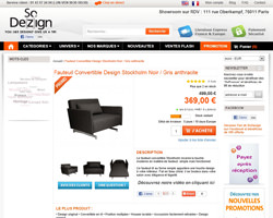 Une fiche produit de So dezign