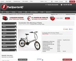 Une fiche produit de Sports HQ