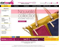 Page d'accueil de Starbagg