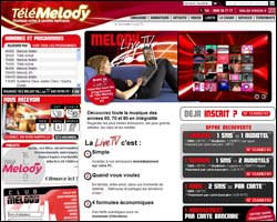 Page d'accueil de T�l� M�lody