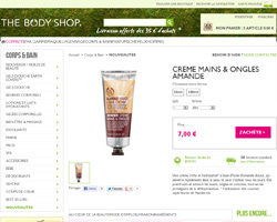 Une fiche produit de The Body Shop