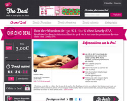 Une fiche produit de The Deal