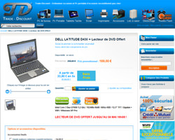 Une fiche produit de Trade Discount