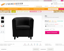 Une fiche produit de Usine � Design