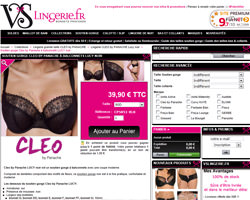 Une fiche produit de VSLingerie