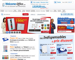 Page d'accueil de Welcome Office