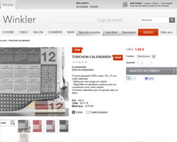 Une fiche produit de Winkler