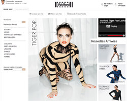 Page d'accueil de Wolford