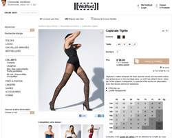 Une fiche produit de Wolford