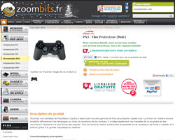 Une fiche produit de Zoombits